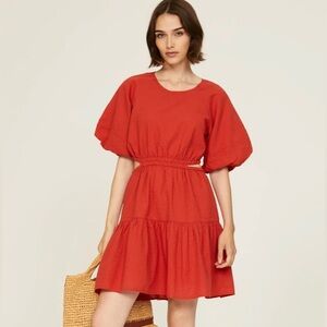 Madewell Rust Mini Dress